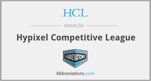 HCL - Hypixel Competitive League