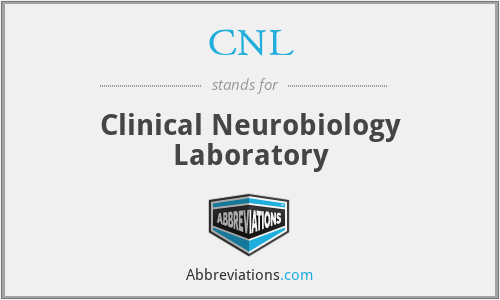 CNL - Clinical Neurobiology Laboratory