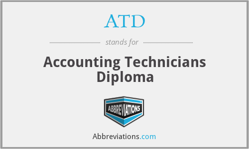 ATD - Accounting Technicians Diploma