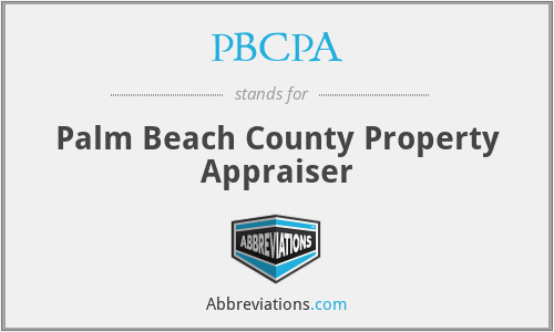 PBCPA - Palm Beach County Property Appraiser