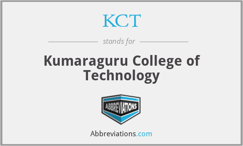 KCT - Kumaraguru College of Technology