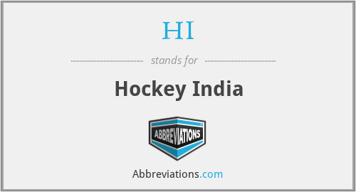 HI - Hockey India