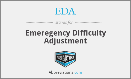 EDA - Emeregency Difficulty Adjustment