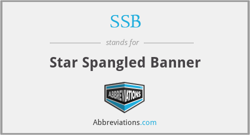 SSB - Star Spangled Banner