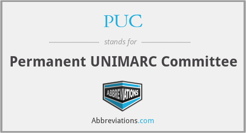 PUC - Permanent UNIMARC Committee