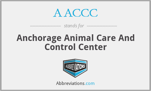 AACCC - Anchorage Animal Care And Control Center