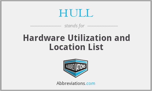 HULL - Hardware Utilization and Location List