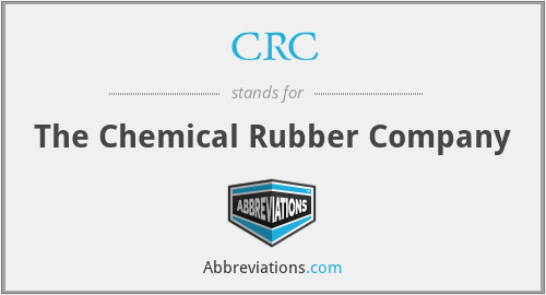 CRC - The Chemical Rubber Company