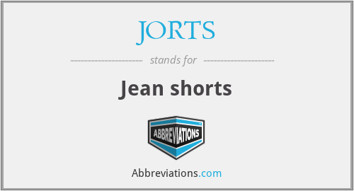 JORTS - Jean shorts