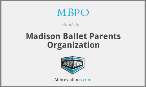 MBPO - Madison Ballet Parents Organization