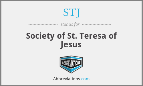 STJ - Society of St. Teresa of Jesus