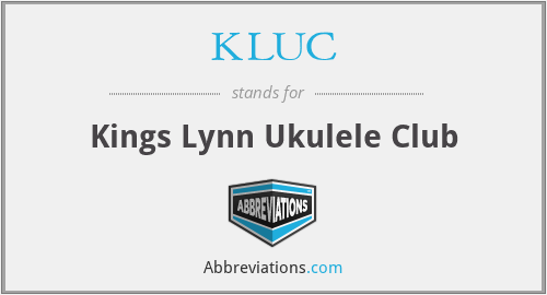 KLUC - Kings Lynn Ukulele Club