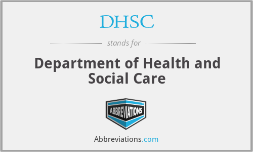 DHSC - Department of Health and Social Care
