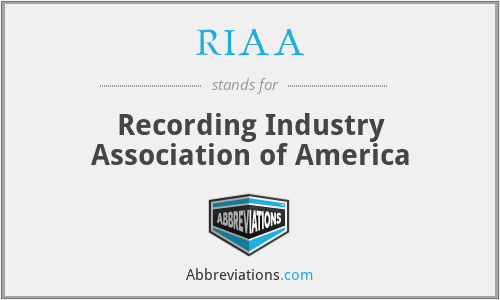 RIAA - Recording Industry Association of America