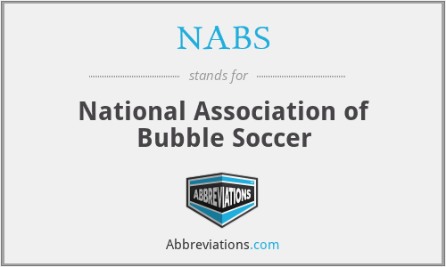 NABS - National Association of Bubble Soccer