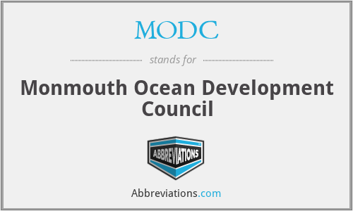MODC - Monmouth Ocean Development Council