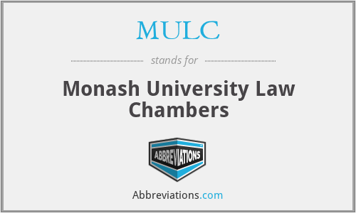 MULC - Monash University Law Chambers
