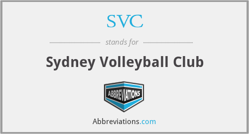 SVC - Sydney Volleyball Club