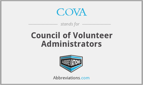 COVA - Council of Volunteer Administrators