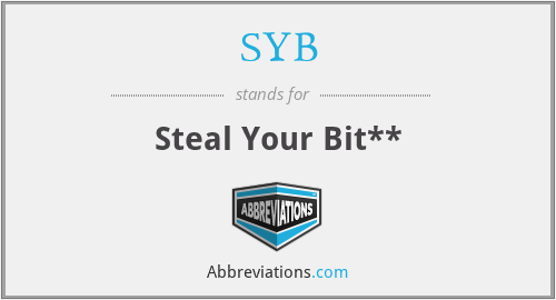 SYB - Steal Your Bit**
