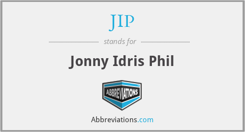JIP - Jonny Idris Phil