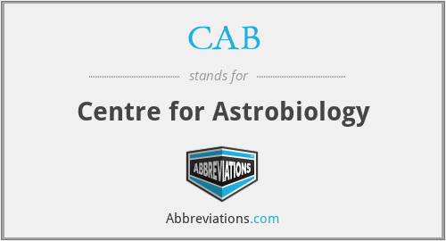 CAB - Centre for Astrobiology