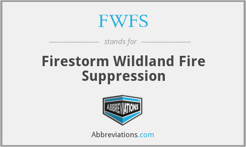 FWFS - Firestorm Wildland Fire Suppression