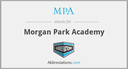 MPA - Morgan Park Academy