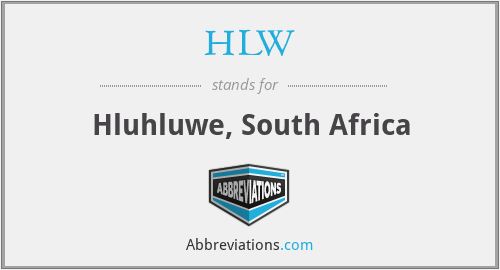 HLW - Hluhluwe, South Africa