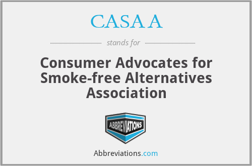 CASAA - Consumer Advocates for Smoke-free Alternatives Association