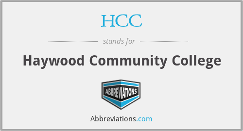 HCC - Haywood Community College