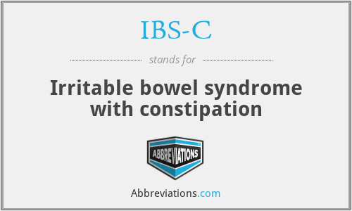 IBS-C - Irritable bowel syndrome with constipation