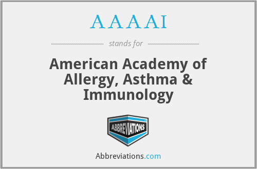 AAAAI - American Academy of Allergy, Asthma & Immunology