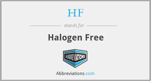 HF - Halogen Free