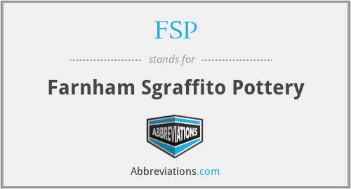 FSP - Farnham Sgraffito Pottery