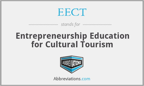 EECT - Entrepreneurship Education for Cultural Tourism