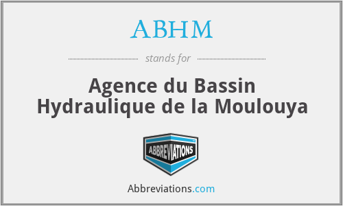 ABHM - Agence du Bassin Hydraulique de la Moulouya