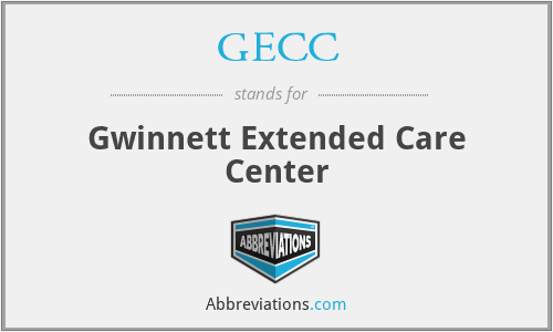 GECC - Gwinnett Extended Care Center