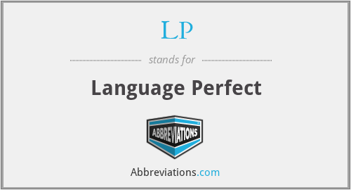 LP - Language Perfect