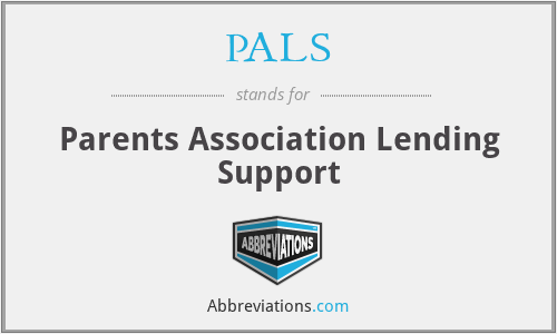 PALS - Parents Association Lending Support
