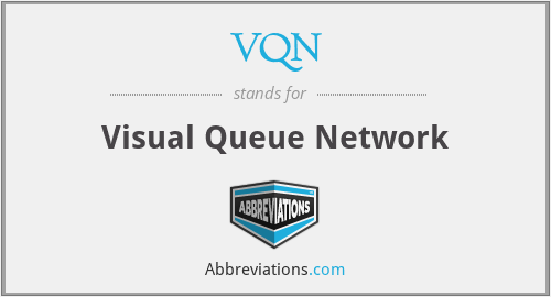 VQN - Visual Queue Network
