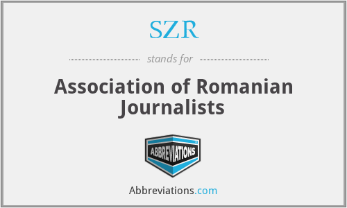 SZR - Association of Romanian Journalists