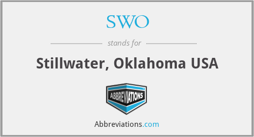 SWO - Stillwater, Oklahoma USA