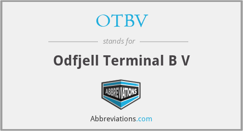OTBV - Odfjell Terminal B V