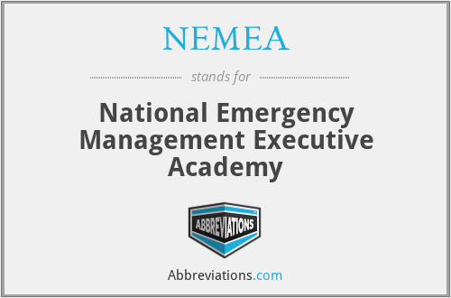 NEMEA - National Emergency Management Executive Academy