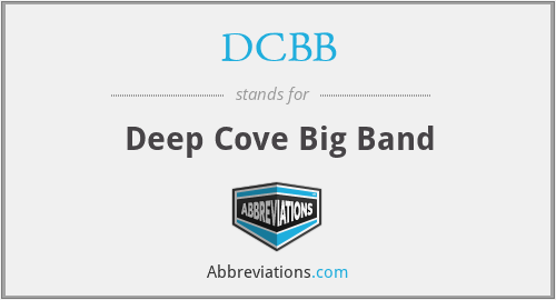 DCBB - Deep Cove Big Band