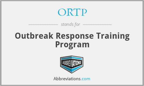 ORTP - Outbreak Response Training Program