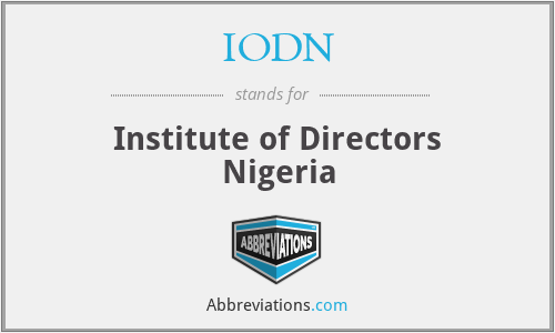 IODN - Institute of Directors Nigeria