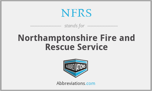NFRS - Northamptonshire Fire and Rescue Service