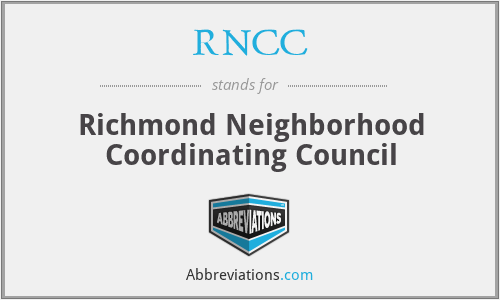 RNCC - Richmond Neighborhood Coordinating Council
